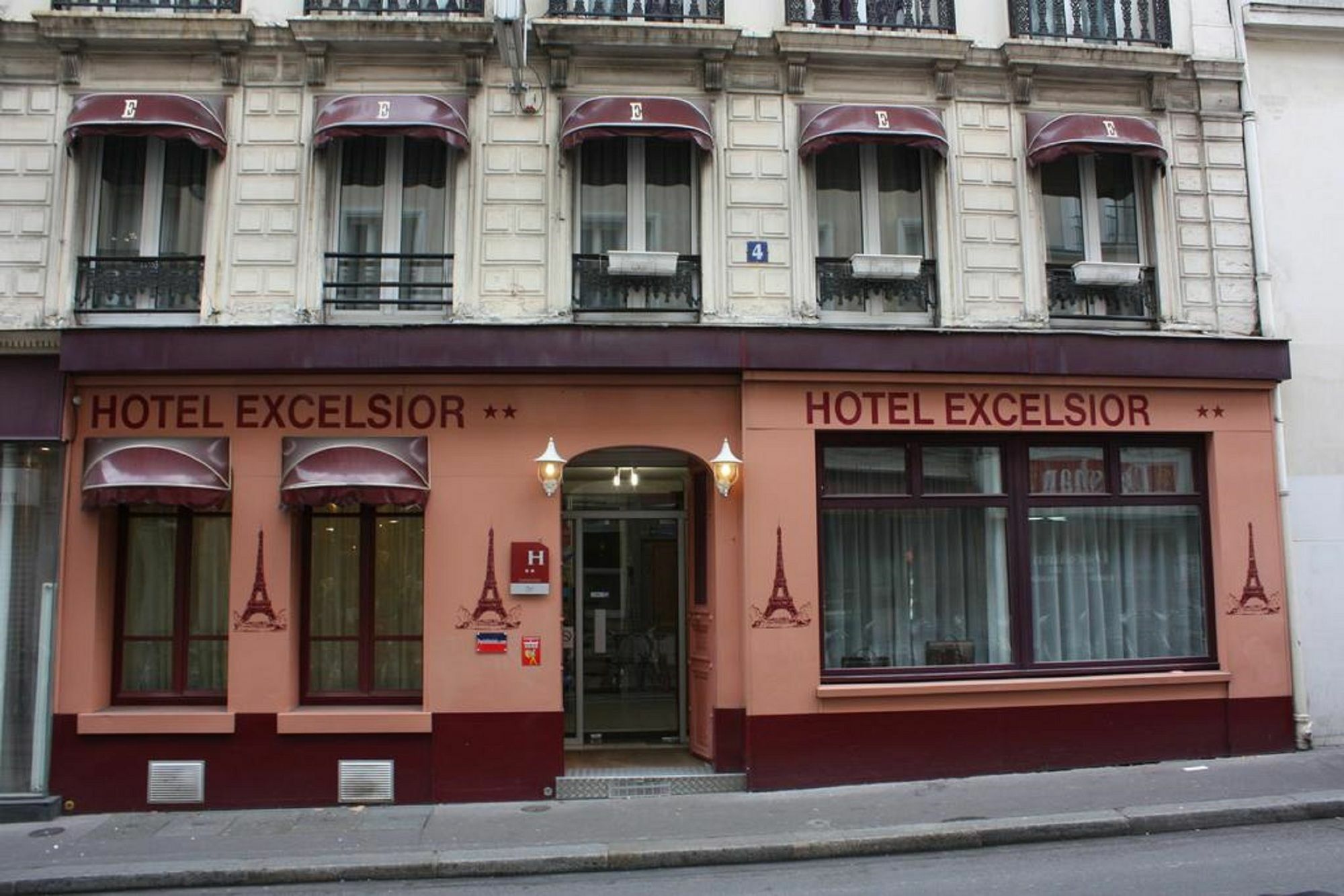 Hotel Excelsior Париж Экстерьер фото